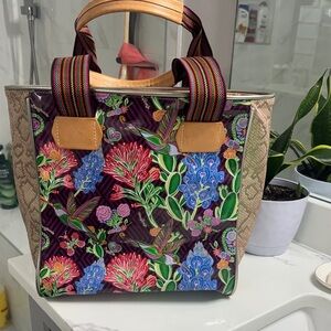 Consuela Multicolor Floral Tote